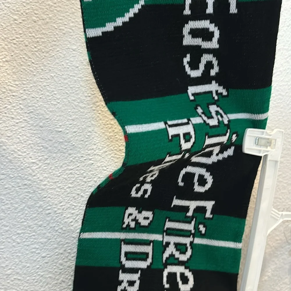 East side Firefighters pipes and drums scarf with fringe
